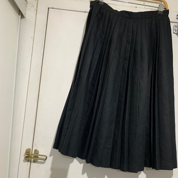 GEMME MIDWEIGHT WOOL PLEATED SKIRTS SIZE 28 - Picture 11 of 13